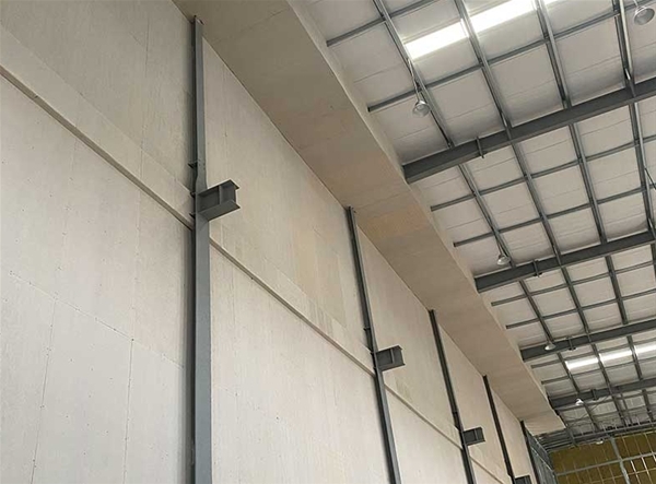 广饶防火墙 硅酸盐防火板 耐火3到4小时 厚度可定 任意裁剪